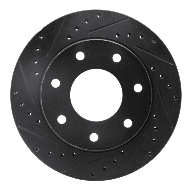 Ford F-250 Brake Rotor (1) - Front Left - R1 Concepts - Drilled & Slotted - Black - `97-`04 Ford F-250 Brake Rotor (1) - Front Left - R1 Concepts - Drilled & Slotted - Black - `97-`04